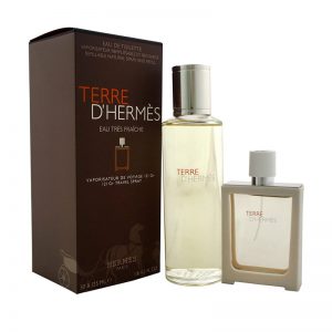Hermes – Terre d’Hermes Eau Tres Fraiche Eau De Toilette Vapo Refillable 125 ml + Travel Spray 30 ml