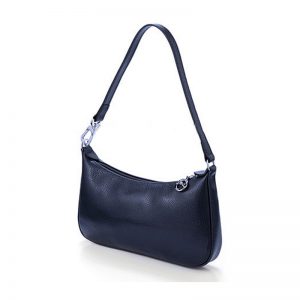 Longchamp – Clutch Bag Foulonne Blue Notte
