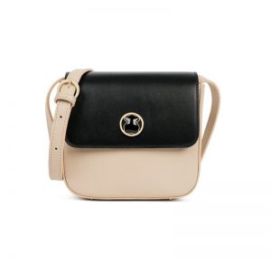 Tous – Borsa Tracolla Pc Pelle Nero Sabbia