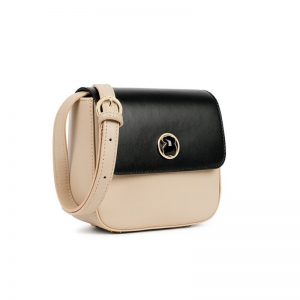 Tous – Borsa Tracolla Pc Pelle Nero Sabbia