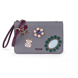 Tous – Borsa Tracolla Teatime Jewel Grigio