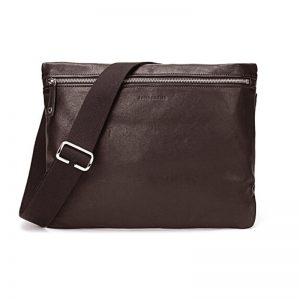 Longchamp – Crossbody Bag Uomo Pelle Parisis Moka