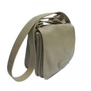 Longchamp – Borsa Tracolla Pelle Quadri Galet