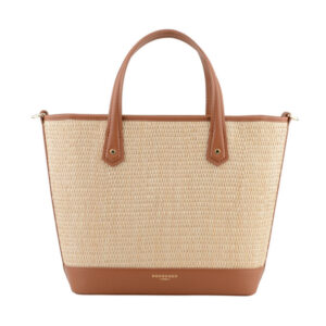 Pourchet – Shopping Bag Paglia Hamptons Gold