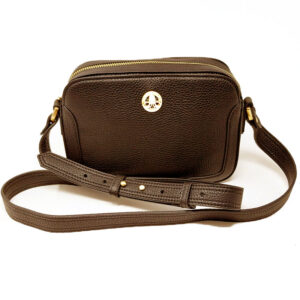 Pourchet – Tracolla Pelle Image Camel