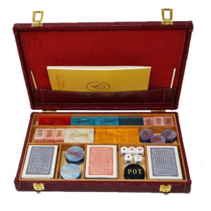 Cepi – Scatola Gioco Pelle Gr Bordeaux